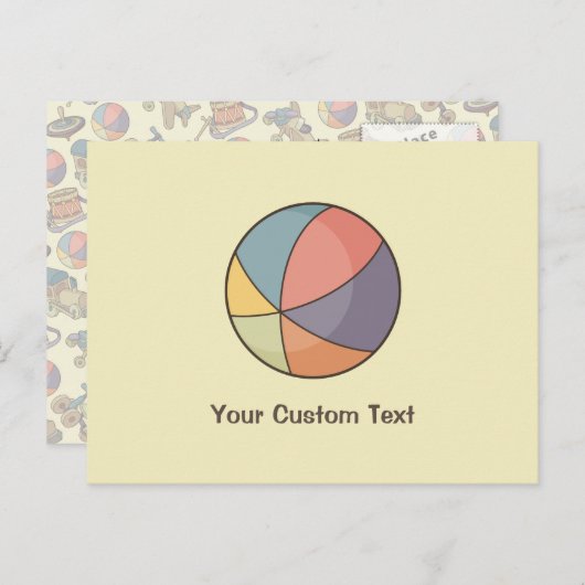 ビーチ ポストカード (正面/裏面)