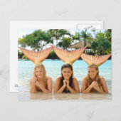 ビーチ ポストカード (正面/裏面)