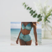 ビーチ ポストカード (スタンド正面)