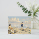 ビーチ | ポール・フィッシャー ポストカード (スタンド正面)