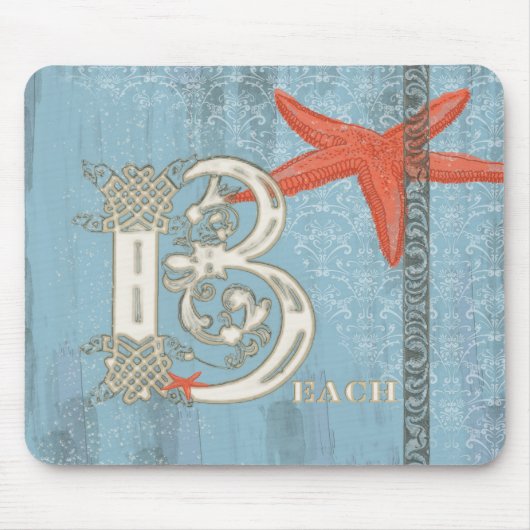 ビーチ-マウスパッド マウスパッド (正面)