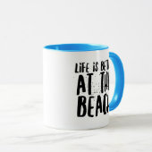 ビーチ マグカップ (正面右)