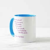 ビーチ マグカップ (正面左)