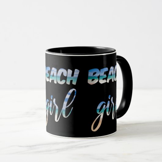 ビーチ マグカップ (正面右)