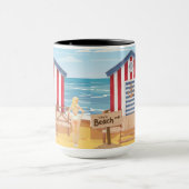 ビーチ マグカップ (中央)