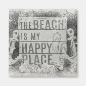 ビーチ マグネット (正面)