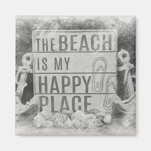 ビーチ マグネット (正面)