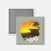 ビーチ マグネット (正面/裏面)