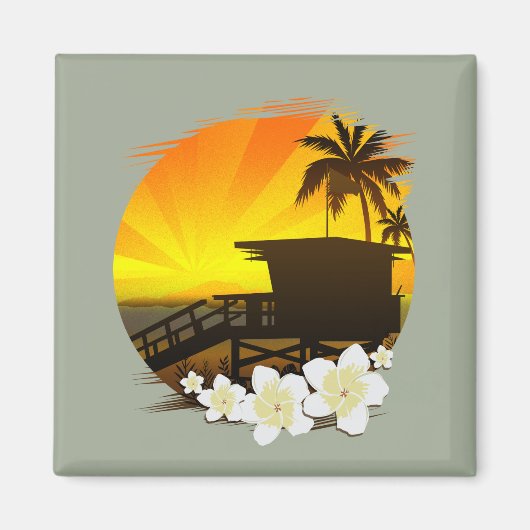 ビーチ マグネット (正面)