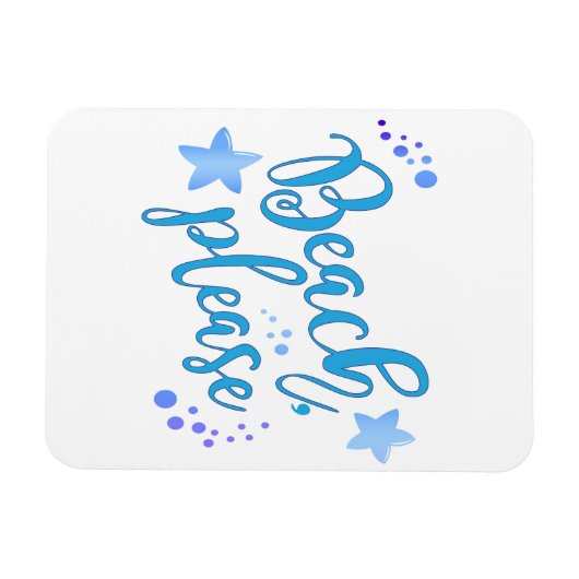 ビーチ マグネット (横)