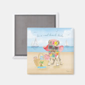 ビーチ マグネット (正面/裏面)