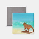 ビーチ マグネット (正面/裏面)