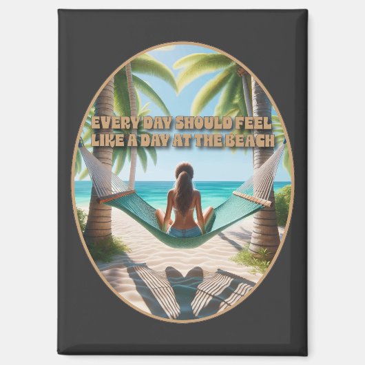 ビーチ マグネット (正面)