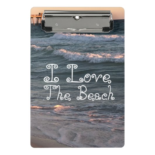 ビーチ ミニクリップボード (正面)