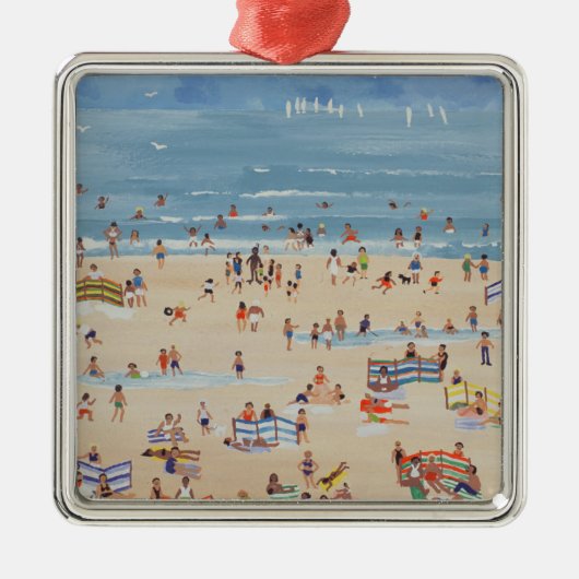 ビーチ メタルオーナメント (正面)