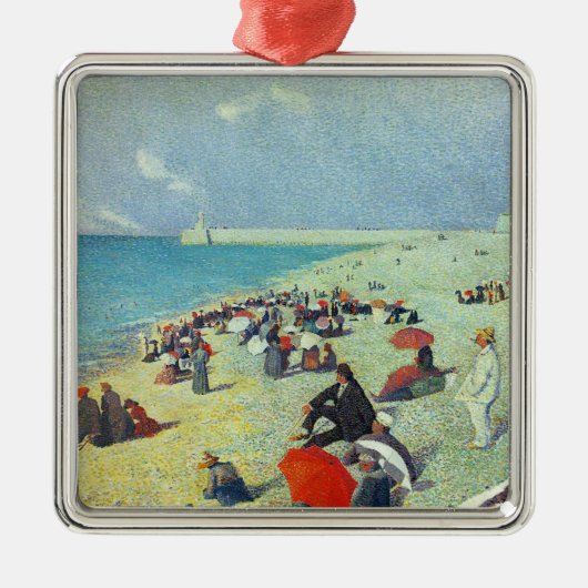 ビーチ メタルオーナメント (正面)