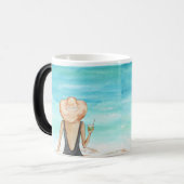 ビーチ モーフィングマグカップ (正面左)