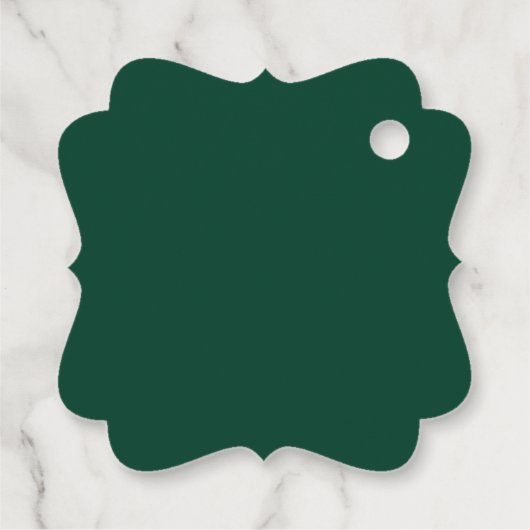 ビーチ、ヤシの木、海結婚ズ フェイバータグ (裏面)