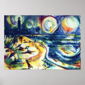 ビーチ&ライトハウス3 ポスター