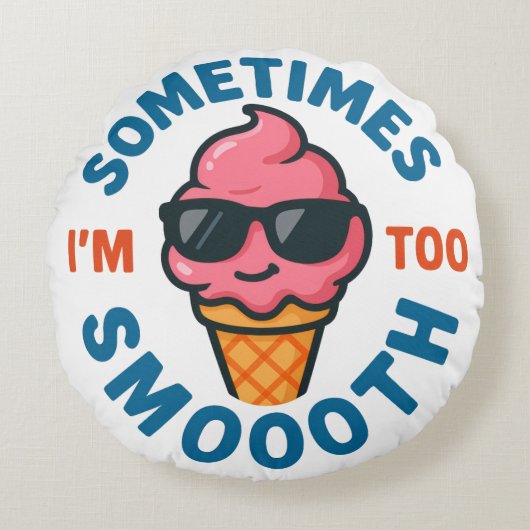 ビーチ ラウンドクッション (正面)