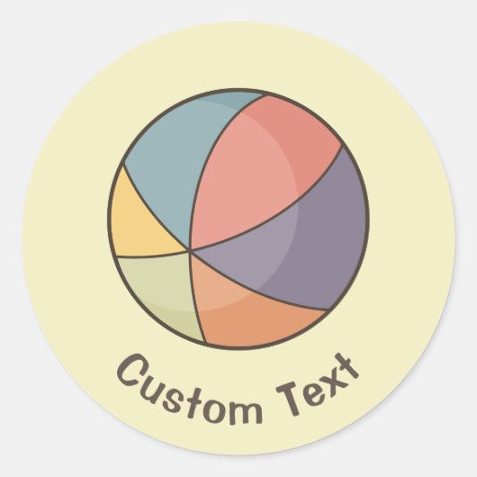 ビーチ ラウンドシール (正面)