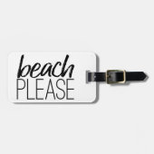 ビーチ ラゲッジタグ (正面横)