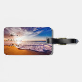 ビーチ ラゲッジタグ (裏面横)