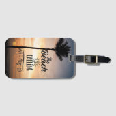 ビーチ ラゲッジタグ (正面横)