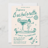ビーチ ラスト トースト ファンキー バチェロレッテ ウィークエンド 招待状 (正面)