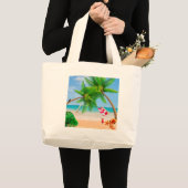 ビーチ ラージトートバッグ (正面(商品))