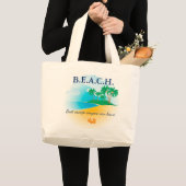 ビーチ ラージトートバッグ (正面(商品))