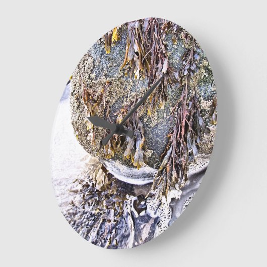 ビーチ ラージ壁時計 (傾斜)