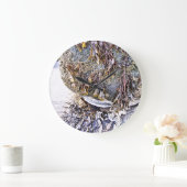 ビーチ ラージ壁時計 (ホーム)