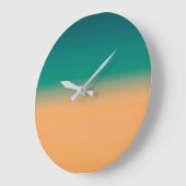 ビーチ ラージ壁時計 (傾斜)