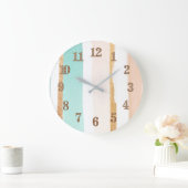 ビーチ ラージ壁時計 (ホーム)