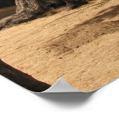 ビーチ、ワイルア、カウアイ ポスター (角)