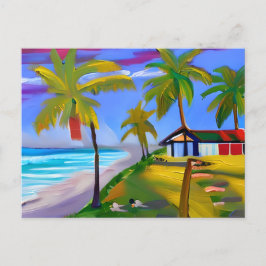 ビーチ |休暇 ポストカード