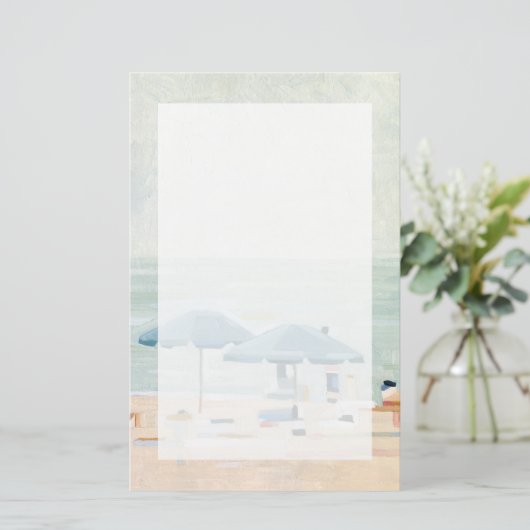 ビーチ 便箋 (スタンド正面)