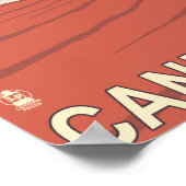 ビーチ&凧 – オレゴン州キャノンビーチ ポスター (角)