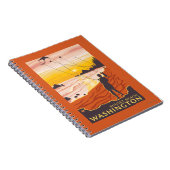 ビーチ&凧 – サンセットビーチ,ワシントン ノートブック (右側)