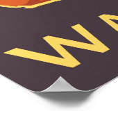 ビーチ&凧 – モクリップ，ワシントン ポスター (角)