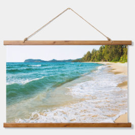 ビーチ 吊り下げ型タペストリー