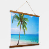 ビーチ 吊り下げ型タペストリー (傾斜あり)
