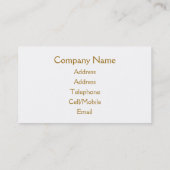 ビーチ 名刺 (裏面)