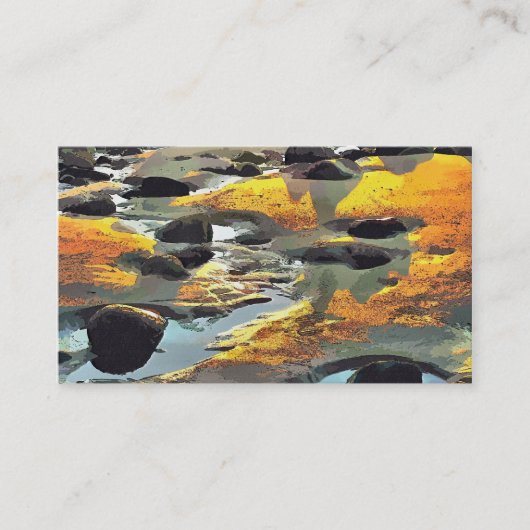 ビーチ 名刺 (正面)