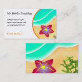 ビーチ 名刺 (正面/裏面)