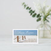 ビーチ 名刺 (スタンド正面)