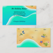 ビーチ 名刺 (正面/裏面)