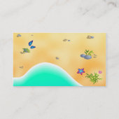 ビーチ 名刺 (裏面)