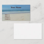 ビーチ-名刺 名刺 (正面/裏面)